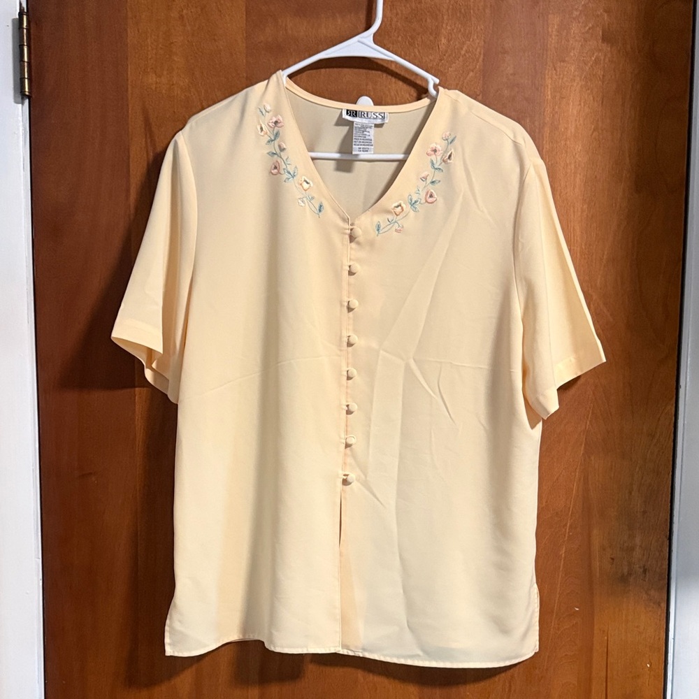 Russ Yellow Blouse